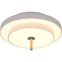 TRIO Plafondlamp Keaton Lichtgrijs