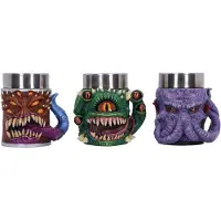 Nemesis Now Dungeons & Dragons Mini Monster Tiny Tankards (Set of 3)
