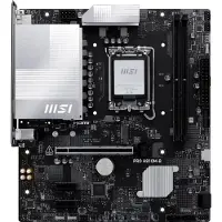 MSI 7E64-001R Moederbord Socket Intel LGA 1851 Vormfactor Micro-ATX Moederbord chipset Intel H810