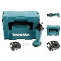 Makita Speciale zagen, DCO 180 T1J Accu roterende frees 18V + 1x accu 5,0Ah + Makpac - zonder lader