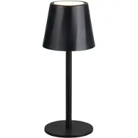 TRIO LED Oplaadbare tafellamp | Diaz | 2700-6500K | Dimbaar | IP44 | Zwart | Lighting