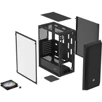 IMPAKT Shobo SH4 RGB Midi-toren, zwart