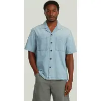 G-Star Lightweight 2-Pock Regular Overhemd - Lichtblauw - Heren - M