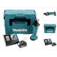 Makita DCO 180 RT1J accu-rotatiesnijder 18 V + 1x accu 5,0 Ah + oplader + Makpac