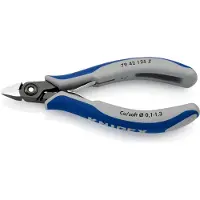 Knipex Precisie Elektronica-Zijsnijtang | 125 mm Lengte | Meer-Componentengrepen | Gebruineerd - 79 42 125 Z