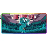 Grupo Erik Gameration - One More Life Led Xxl Mouse Mat Muismat - Multicolours