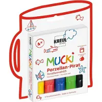 Kreul Glas- & Porseleinstiften Junior 2-5 Mm 5 Stuks