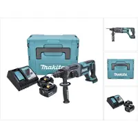 Makita DHR 241 RFJ accuboormachine 18 V 2,0 J SDS plus + 2x accu 3,0 Ah + oplader + Makpac