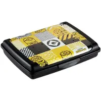 Keeeper Carla Minion broodtrommel mini, zwart, 0,5 L