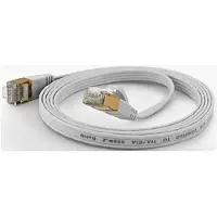 Wantec 7007 F/UTP (FTP) Weiß 2m Cat6a Netzwerkkabel