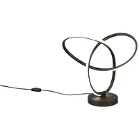 TRIO Tafellamp Lando design zwart