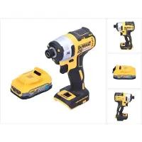 DeWalt DCF 887 N accu-slagmoersleutel 18 V 205 Nm 1/4" borstelloos + 1x oplaadbare batterij 1,7 Ah - zonder oplader