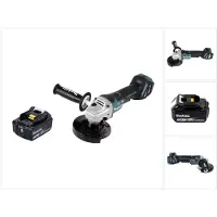 Makita DGA 517 F1 accu haakse slijper 18 V 125 mm borstelloos + 1x oplaadbare accu 3.0 Ah - zonder lader