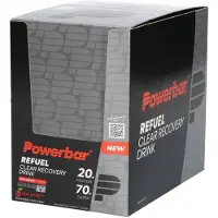 Powerbar Refuel Clear Recovery Energydrink Enkele Dosis Doos Wilde Aardbeien 100g 10 Eenheden