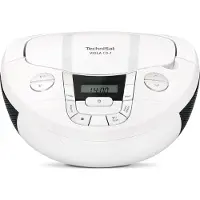 Technisat Viola CD-1 portable FM-radio met CD en bluetooth - wit