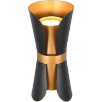 TRIO Design Wandspot Coat Zwart Up Down