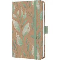 Sigel weekagenda Pure 2026 - formaat A6 - Sparkle Leaves - hardcover - SI-J6802