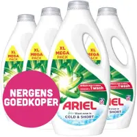 Ariel 4x Wasmiddel Original Cold & Short 80 Wasbeurten 2,64 Liter