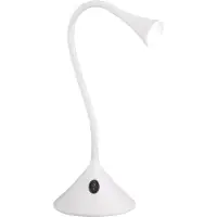 TRIO REALITY VIPER - Tafellamp - Bureaulamp - Wit - incl. 1x SMD 3 W - Flexibel - Geschikt voor Wandmontage