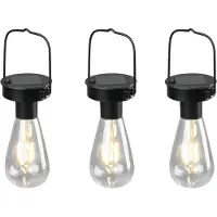 TRIO Solar lampjes Campus set van 3