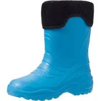Ladeheid LA-LMG-861-Termix Dames Regenlaarzen - Rubber - Gevoerd - EVA - Waterdicht – Turquoise306c/Zwart – 26/27