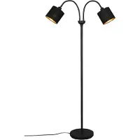 RL LIVE YOUR LIGHT REALITY TOMMY - Vloerlamp - Zwart mat - excl. 2x E14 4 W - Niet dimbaar - Badkamerverlichting