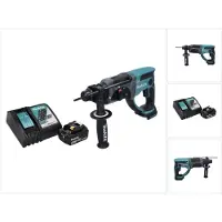 Makita DHR 202 RT1 accu combihamer 18 V 2,0 J SDS Plus + 1x accu 5,0 Ah + oplader