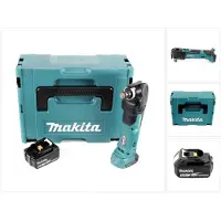 Makita DTM 51 T1J 18V Li-Ion accu multifunctioneel gereedschap in Makpac + 1x BL 1850 B 18V - 5,0 Ah Li-Io