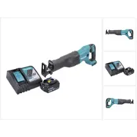 Makita Sabelzaag, DJR 186 RT1 Accu Reciprocerende Zaag 18 V + 1x Accu 5.0 Ah + Lader