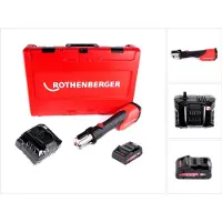 Rothenberger Accessoires voor kit, ROMAX 4000 accu persmachine 18V + 1x accu 4,0Ah + lader + koffer