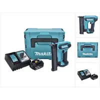 Makita DFN 350 RT1J Accu-opsteekspijkermachine 18 V 15 - 35 mm + 1x accu 5.0 Ah + lader + Makpac