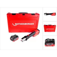 Rothenberger Accessoires voor kit, ROMAX 4000 accu persmachine 18V elektrohydraulisch + 1x accu 5,5Ah + koffer - zonder La