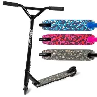 LifeGoods StuntRider - Stuntstep - 100mm Wielen - Zwart