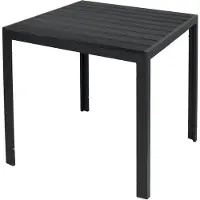Mojawo Tuintafel, bijzettafel, eettafel, balkon tafel, aluminium (geen hout)