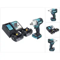 Makita DTW 301 RF accu-slagmoersleutel 18 V 330 Nm 1/2" borstelloos + 2x accu 3,0 Ah + oplader