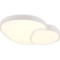 TRIO RISE - Plafondlamp - Wit mat - incl. 1x SMD 45W - Geintergreerde dimmer - Memory functie - Lichtkleur instelbaar