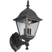TRIO Wandlamp buiten E27 | Livenza Up | IP44 | Zwart | Lighting