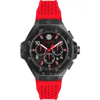 Philipp Plein Plein Chrono Royal Heren Rood Horloge PWPRA0724