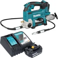 Makita Voertuig gereedschap, DGP 180 RF1 Accu vetspuit 18 V 690 bar + 1x accu 3.0 Ah + lader
