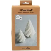 Creativ Company Silicone Mould - Christmas Trees (371190)