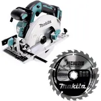 Makita DHS 680 Z Accu cirkelzaag 18 V 165 mm + EFFICUT cirkelzaagblad - zonder accu, zonder oplader
