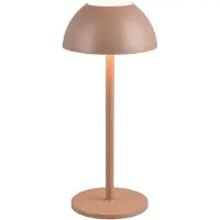 RL LIVE YOUR LIGHT REALITY RICARDO - Tafellamp - Mokka - incl. 1x SMD 1,7 W - 4-stappen TOUCH - USB-aansluiting - Verlichting omhoog en omlaag - Oplaadbaar - Snoerloos - Buitenverlichting - IP54
