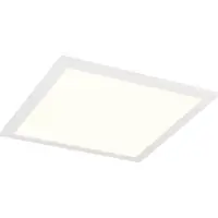 REALITY IMPORT REALITY SIRIUS - Plafondlamp - Wit mat - incl. 1x SMD 19 W - Bewegingssensor - Plafondbevestiging - Wandmontage - Niet geschikt voor externe dimmer