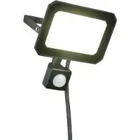 TRIO Wandlamp Funchal zwart 30W met sensor