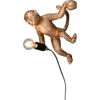 TRIO Wandlamp Louy Aapje Goud