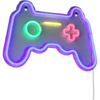 TRIO Neon Wandlamp Game | Blauw | 2W | Lighting