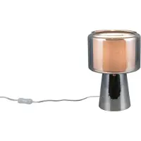 TRIO Design Tafellamp Rocka Chroom