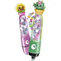 Clementoni Create Your Highlighters Magic Garden - Kleurstift Markeerstiften Zelf Maken - Knutselpakket Stiften in Vrolijke Kleuren - voor Kinderen