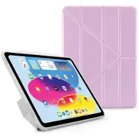 Pipetto Origami Case - iPad 10.9" (2022) / iPad 11" (2025) - Metallic Purple
