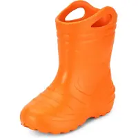 Ladeheid LA-KL-051-Summer Kinderen Regenlaarzen - Rubber Laarzen - EVA - Oranje - 23